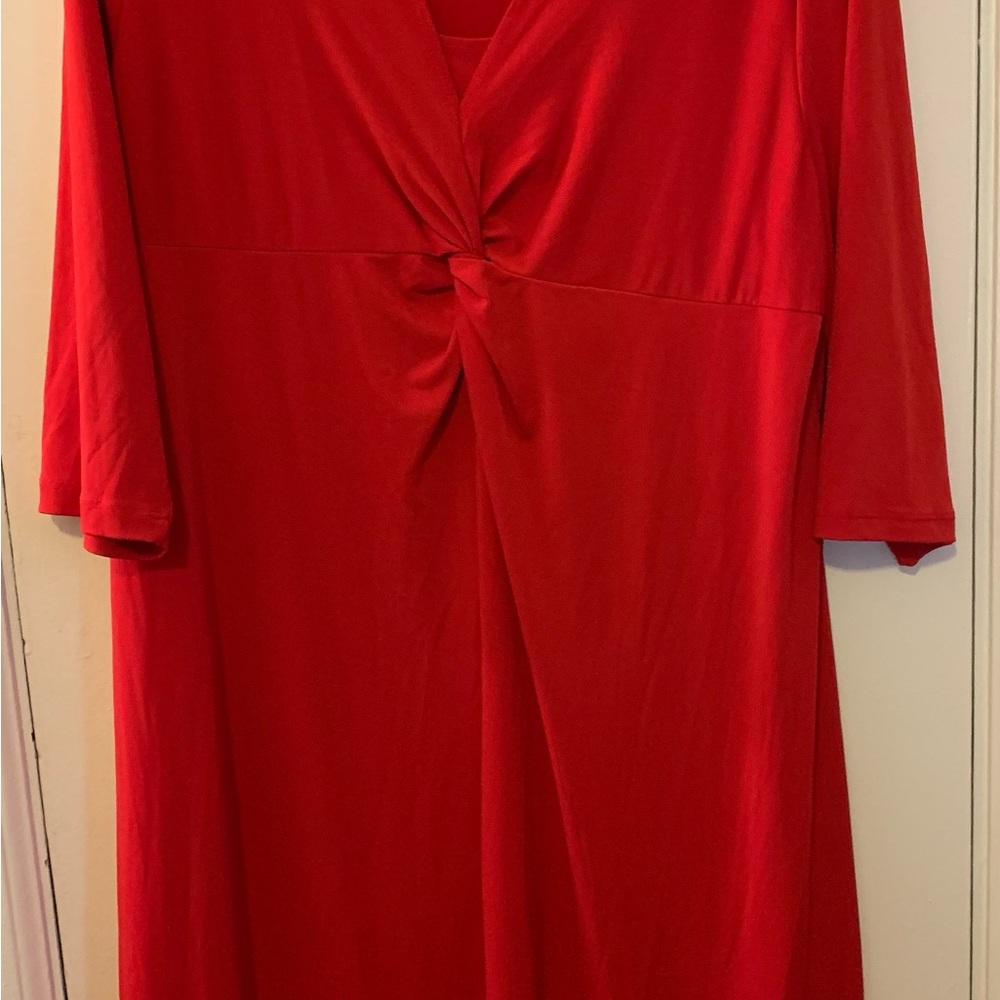 Red George Dress - Picture 3 of 6